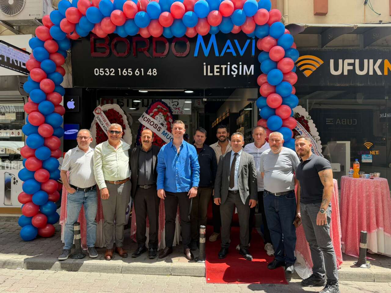 Bordo Mavi İletişim Yeni Yerinde Kapılarını Açtı 1